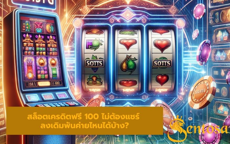 สล็อตเครดิตฟรี 100