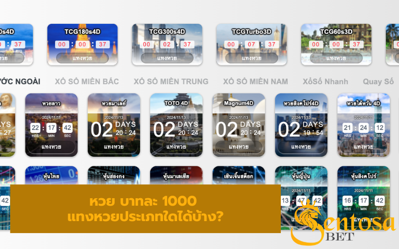 เว็บหวยออนไลน์ บาทละ 1000