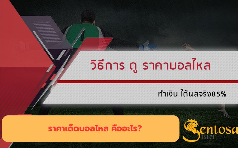 ราคาเด็ดบอลไหล