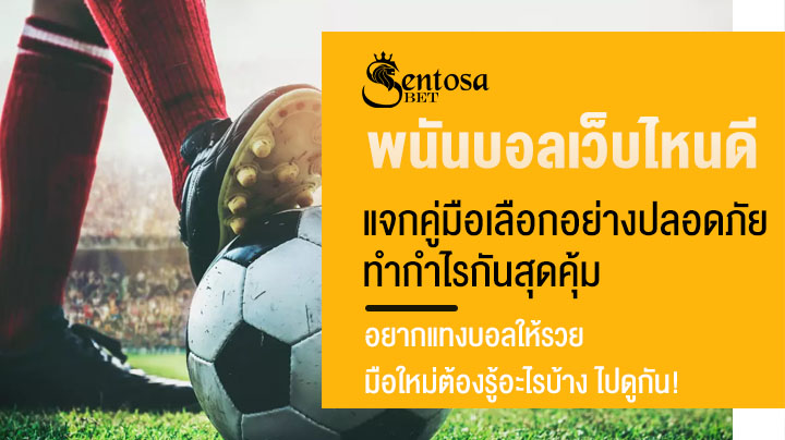พนันบอลเว็บไหนดี