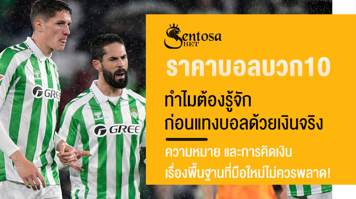 ราคาบอลบวก10